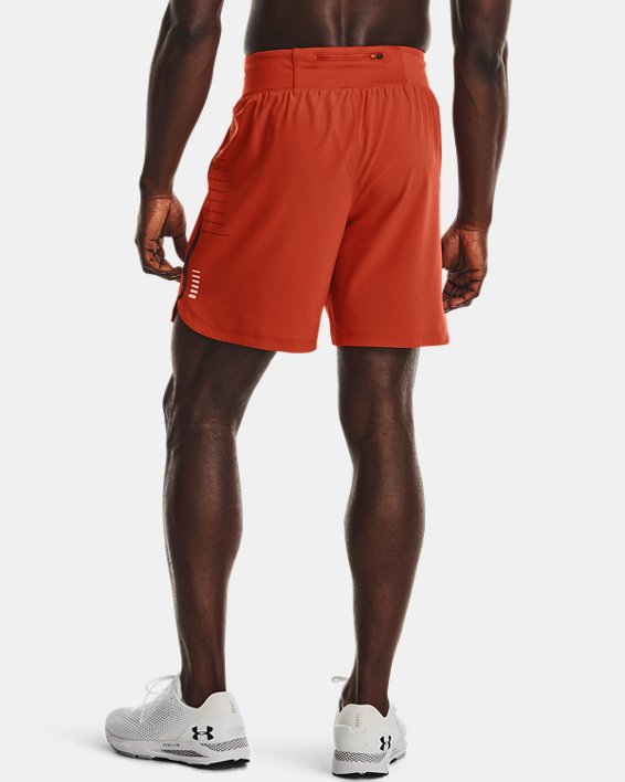 Men's UA Speedpocket 7" Shorts, Orange, pdpMainDesktop image number 1